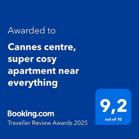 Cannes Centre, Super Cosy Apartment Near Everything Εξωτερικό φωτογραφία